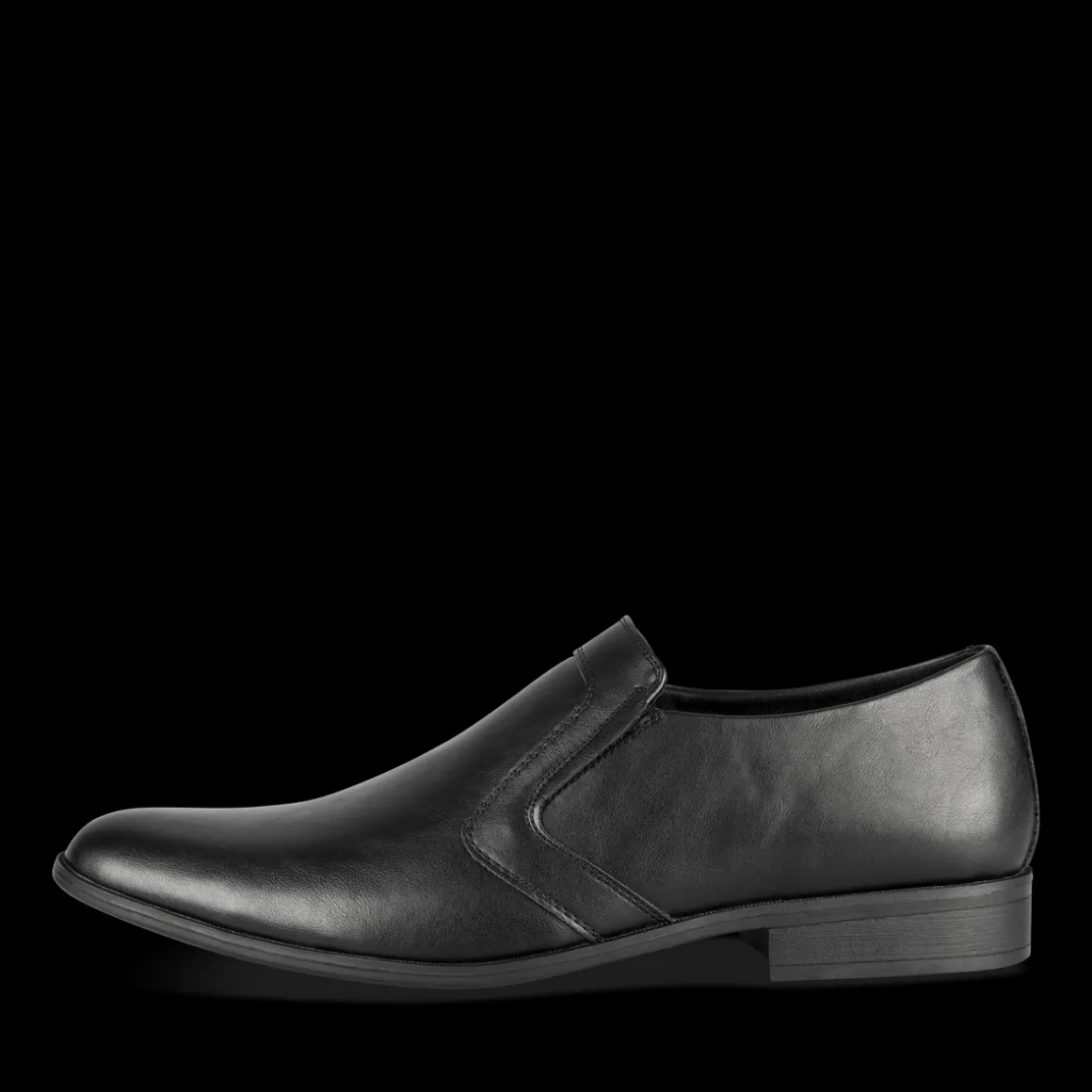 Veterschoenen ZWART