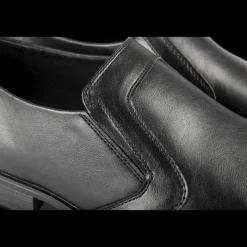 Veterschoenen ZWART
