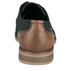 Veterschoenen ZWART