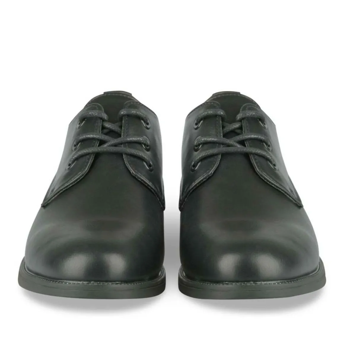 Veterschoenen ZWART