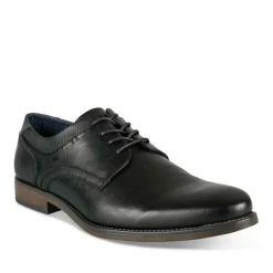 Veterschoenen ZWART
