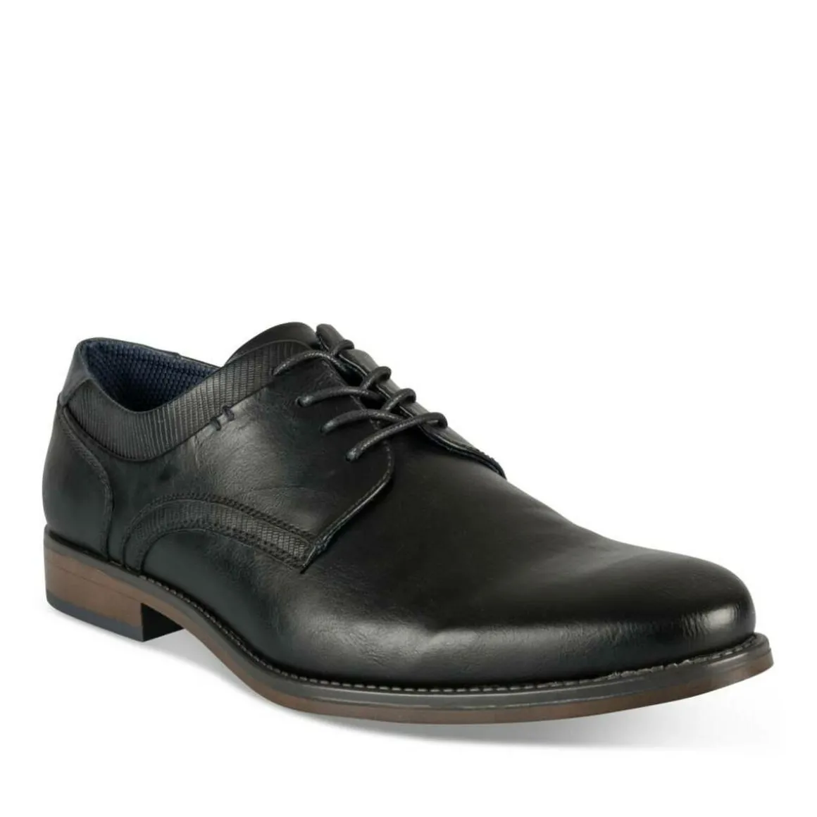 Veterschoenen ZWART