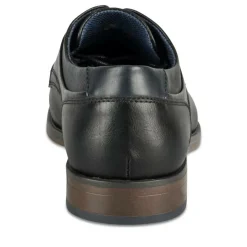 Veterschoenen ZWART