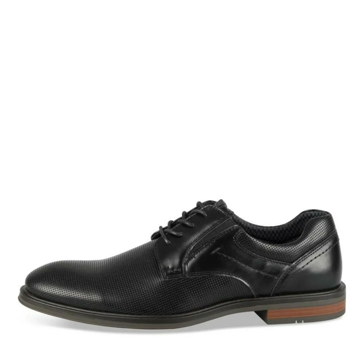 Veterschoenen ZWART