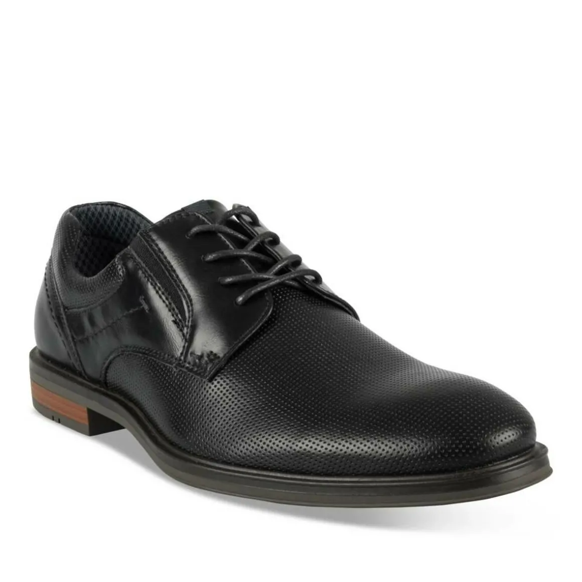 Veterschoenen ZWART