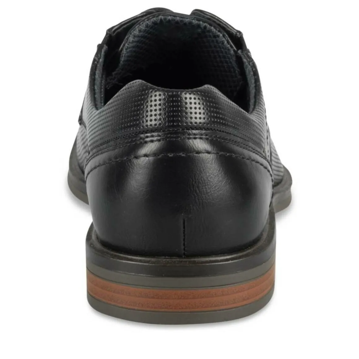 Veterschoenen ZWART