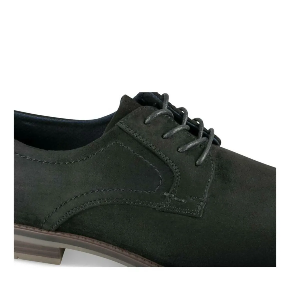 Veterschoenen ZWART