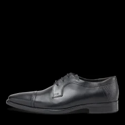 Veterschoenen ZWART