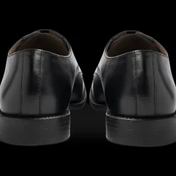 Veterschoenen ZWART
