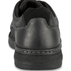 Veterschoenen ZWART