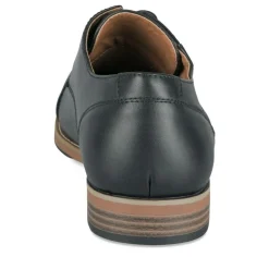 Veterschoenen ZWART
