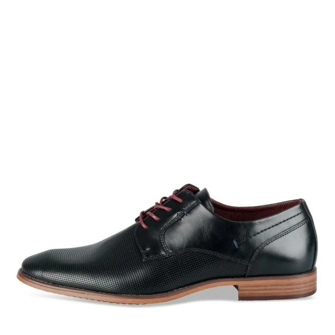 Veterschoenen ZWART