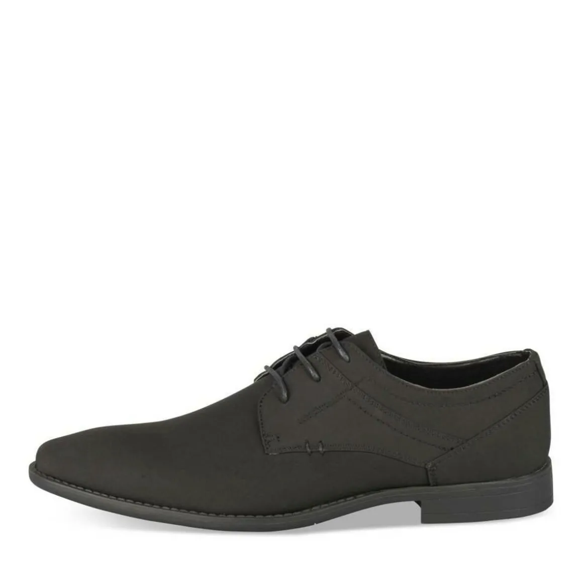 Veterschoenen ZWART