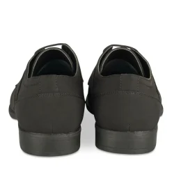 Veterschoenen ZWART