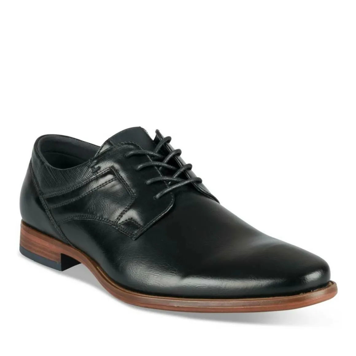 Veterschoenen ZWART