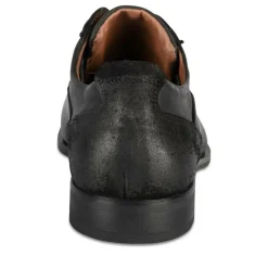 Veterschoenen ZWART