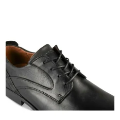 Veterschoenen ZWART