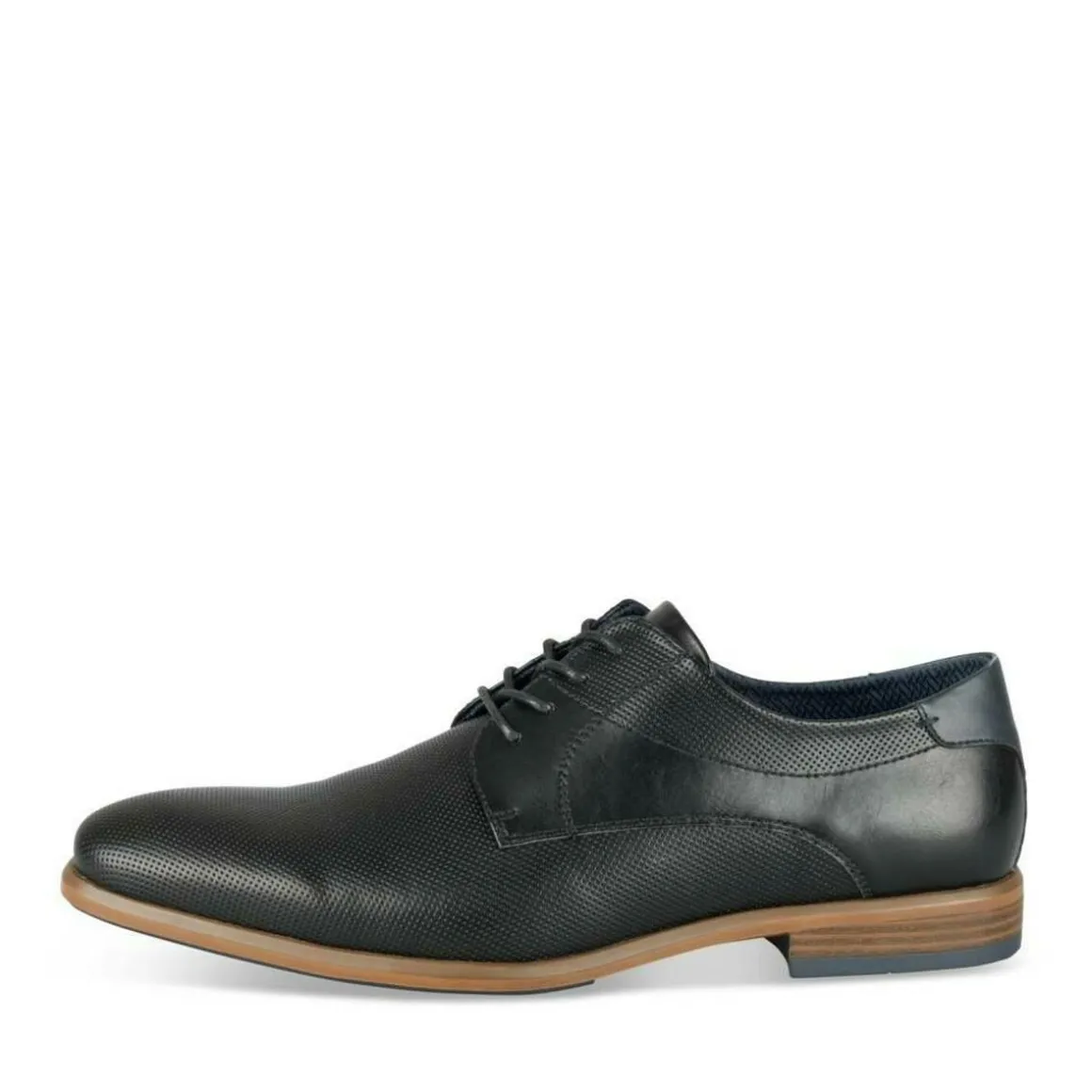 Veterschoenen ZWART
