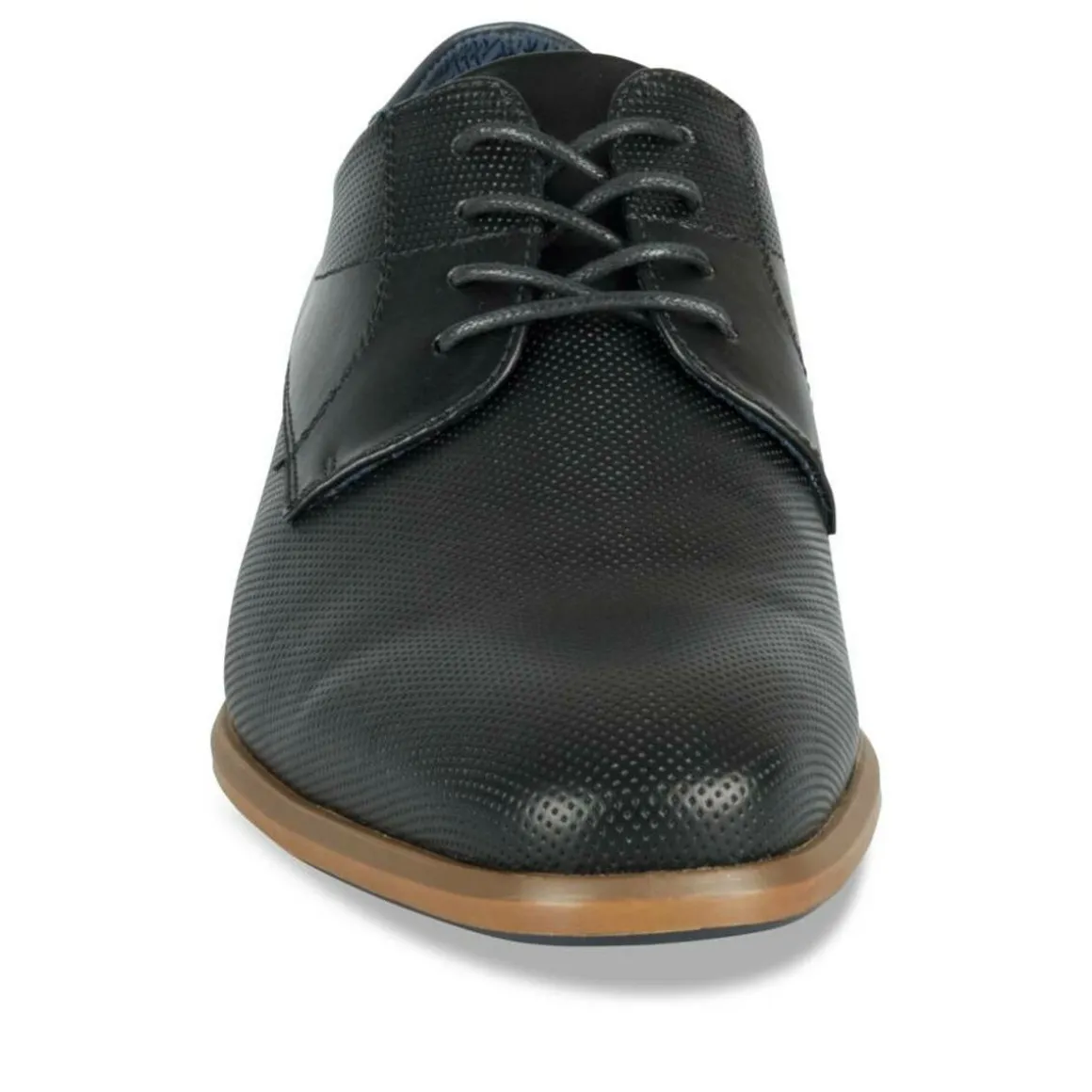 Veterschoenen ZWART