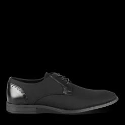 Veterschoenen ZWART