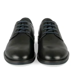 Veterschoenen ZWART