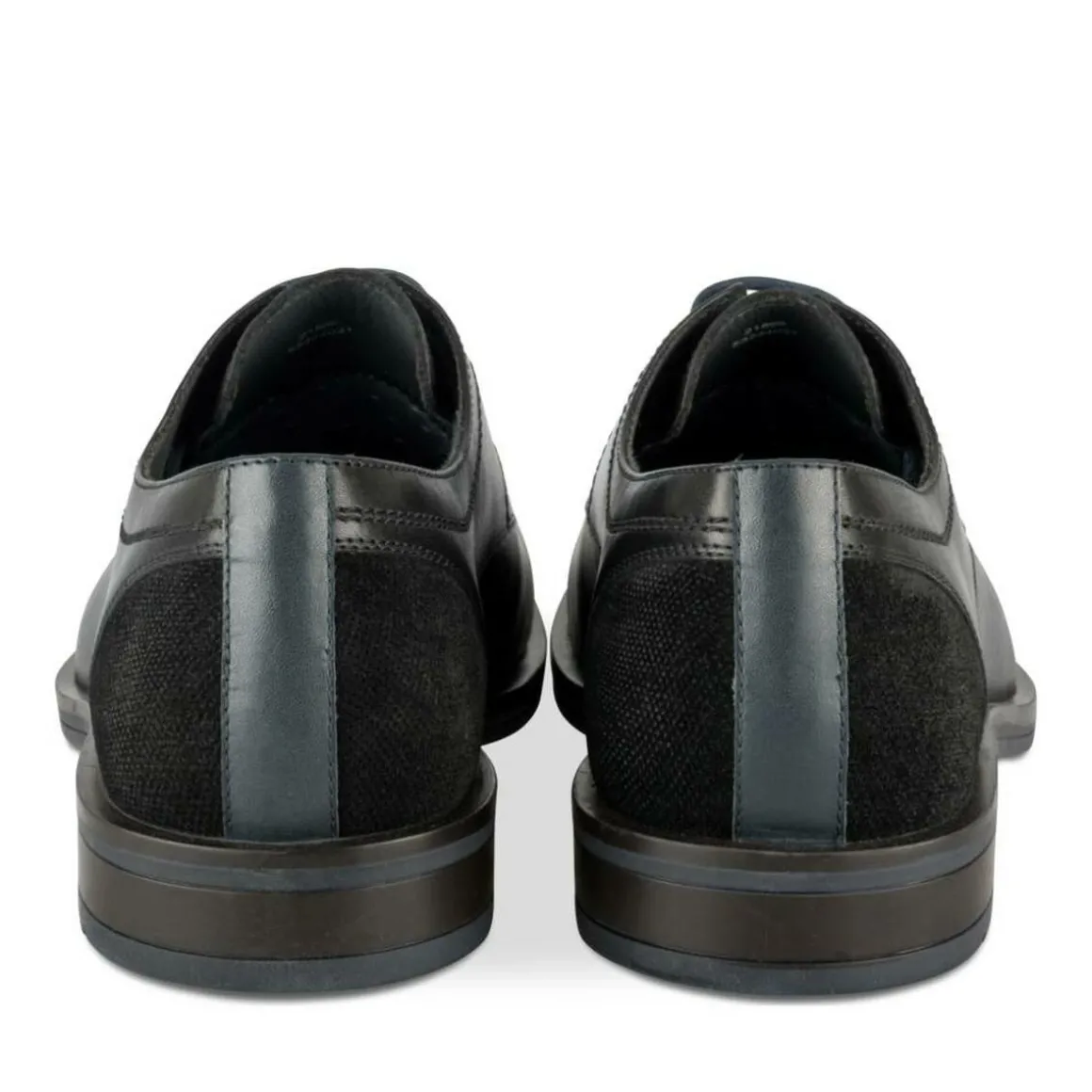 Veterschoenen ZWART