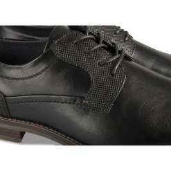 Veterschoenen ZWART
