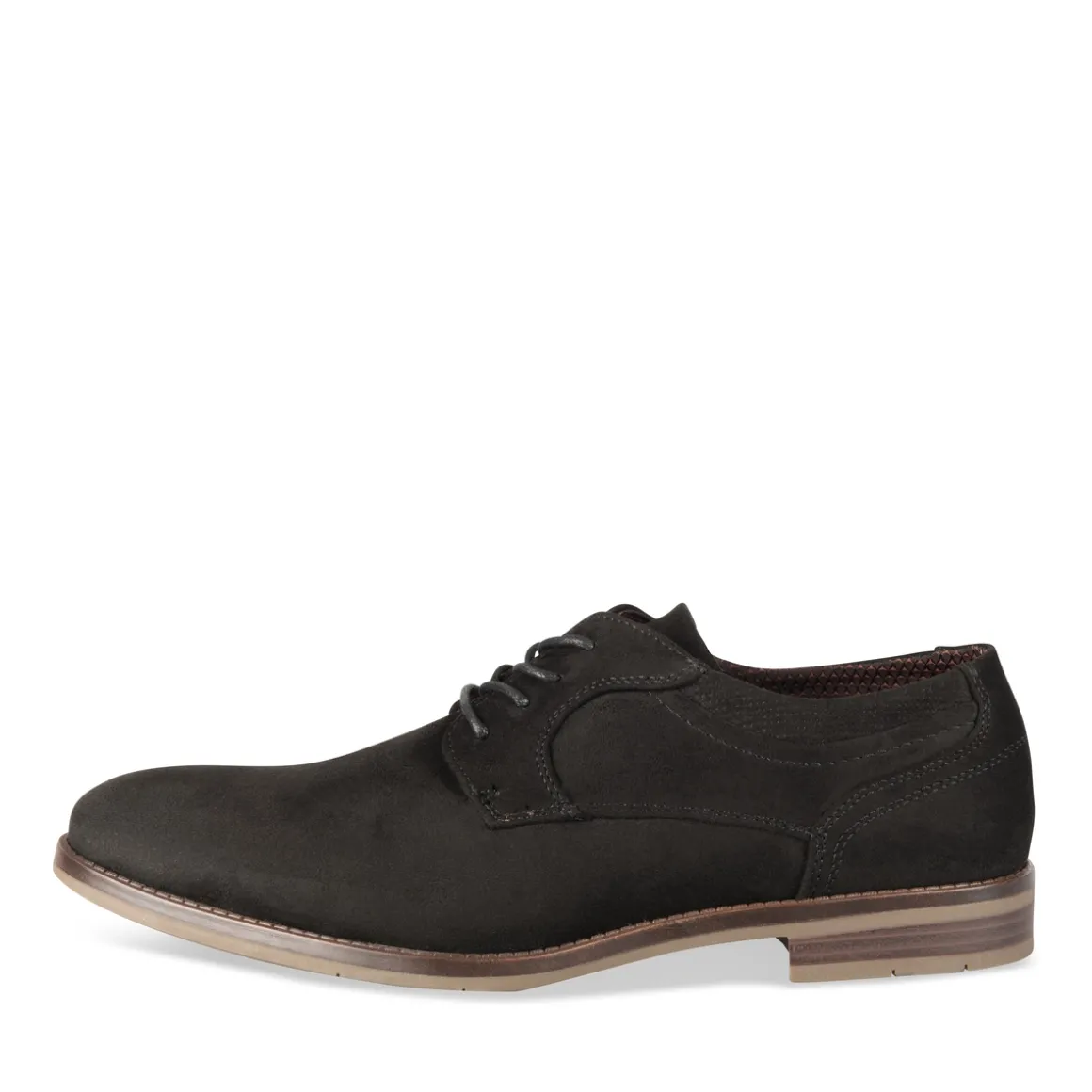 Veterschoenen ZWART