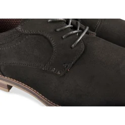 Veterschoenen ZWART
