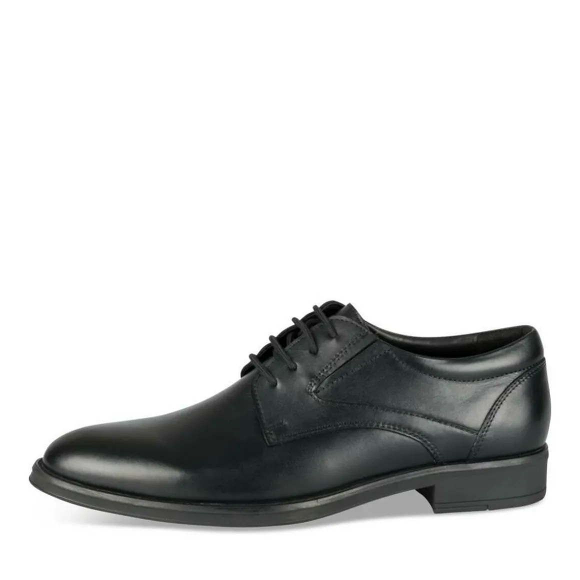 Veterschoenen ZWART
