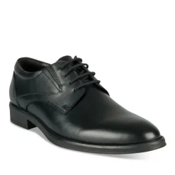 Veterschoenen ZWART