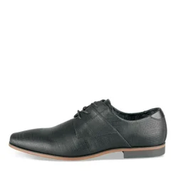 Veterschoenen ZWART