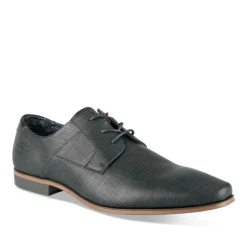 Veterschoenen ZWART