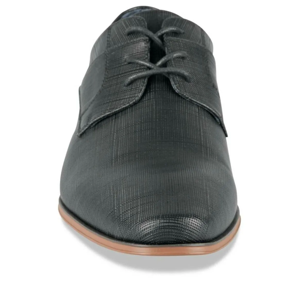 Veterschoenen ZWART