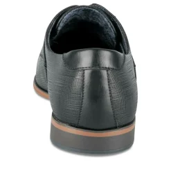 Veterschoenen ZWART