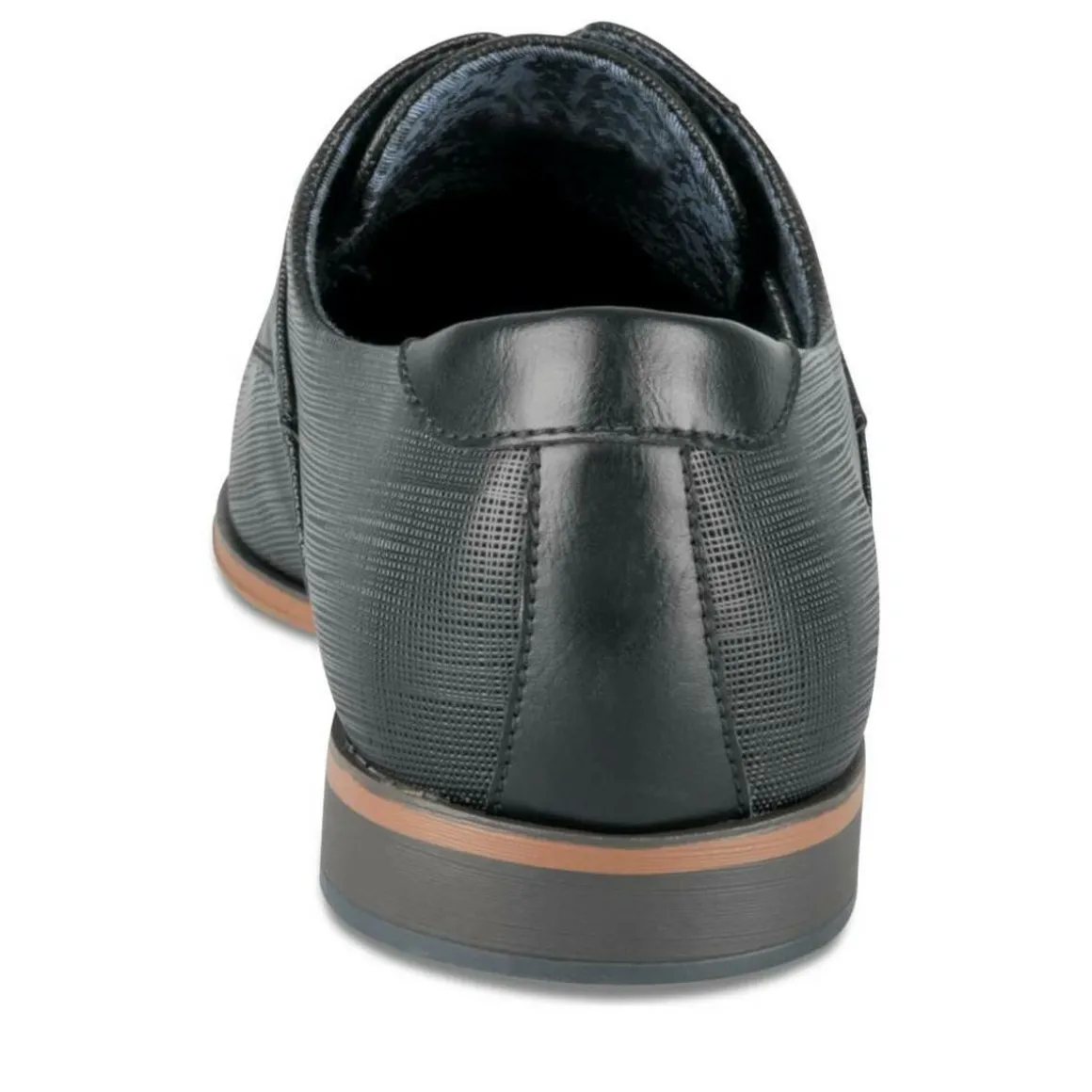 Veterschoenen ZWART