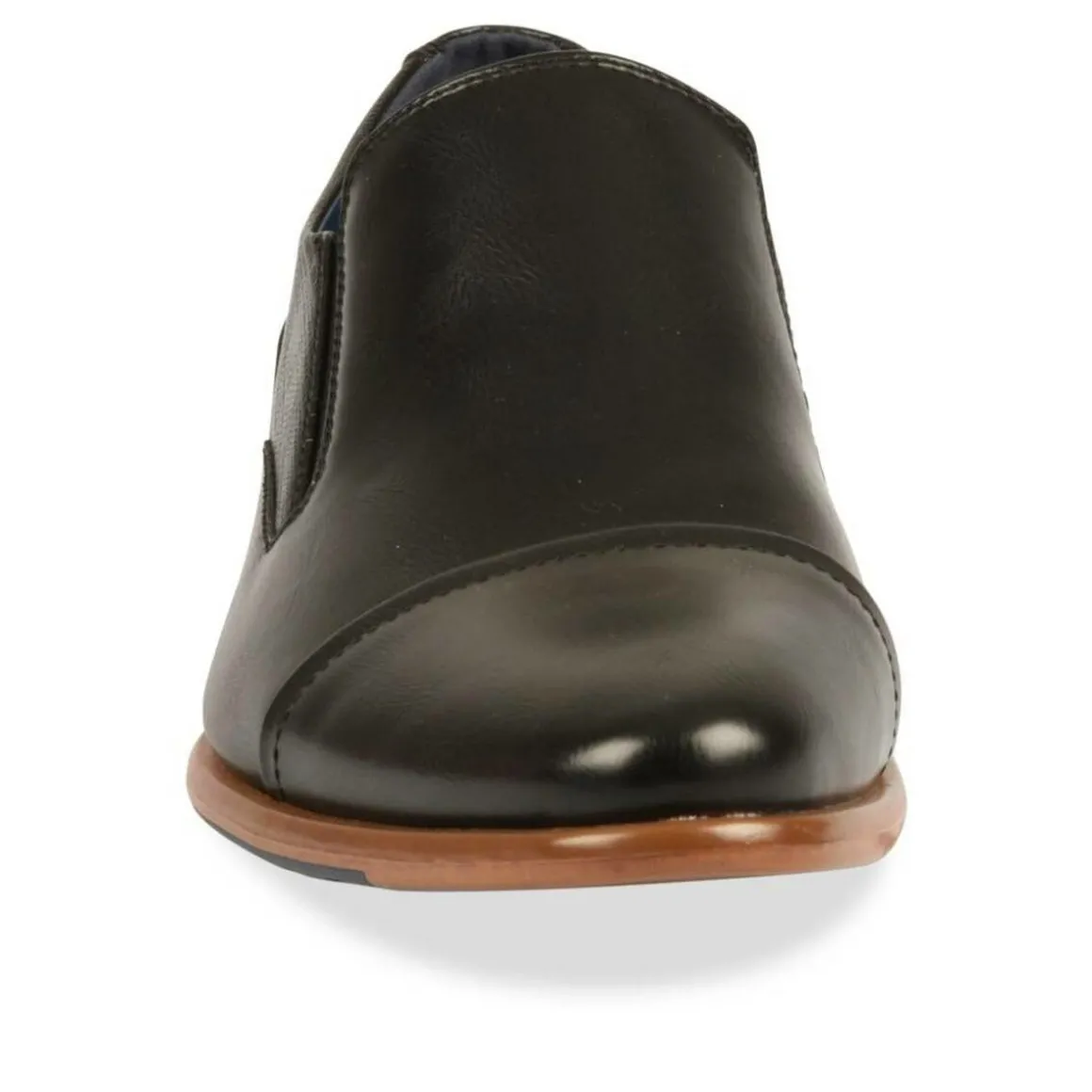 Veterschoenen ZWART