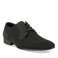 Veterschoenen ZWART