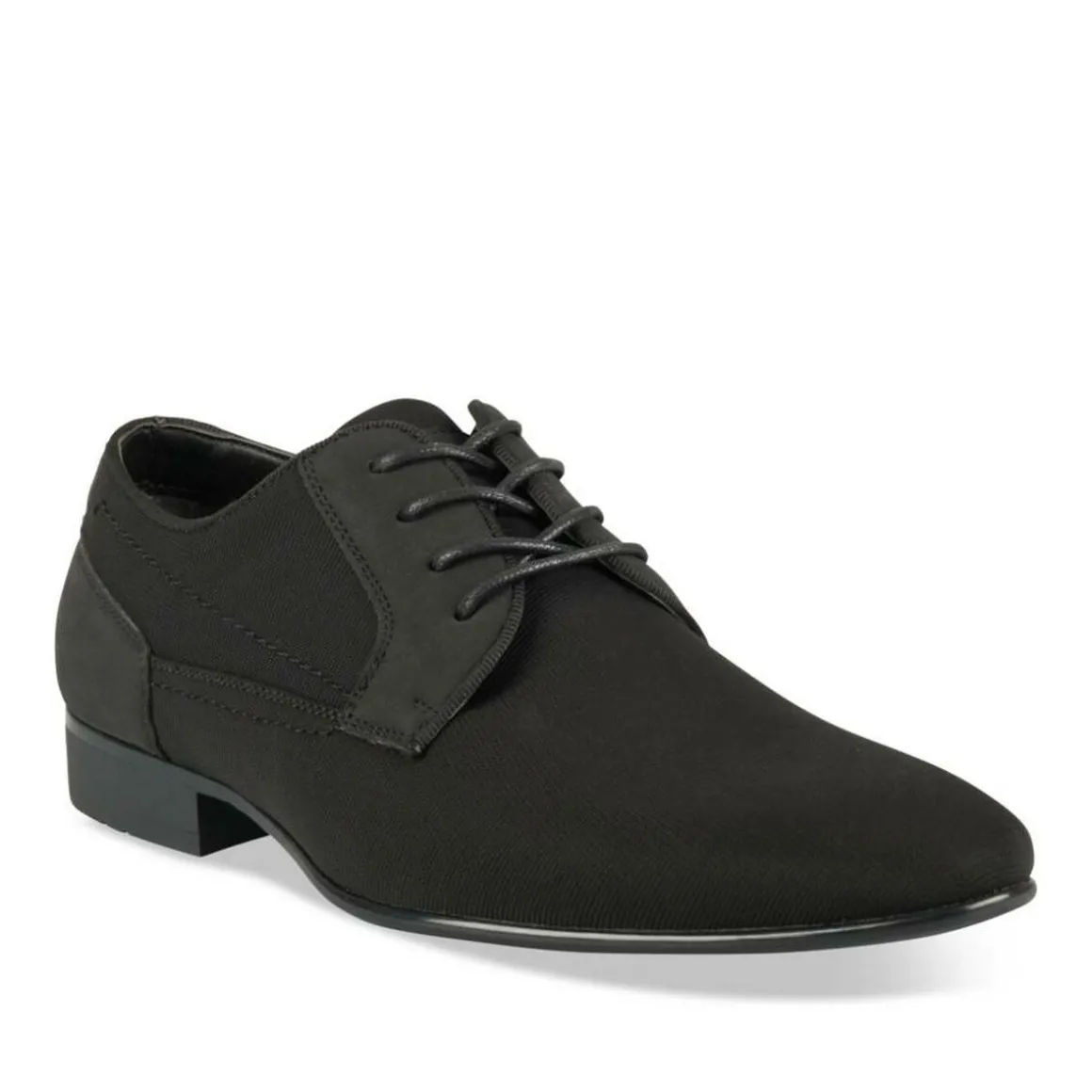 Veterschoenen ZWART