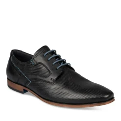 Veterschoenen ZWART B-BLAKE LEER