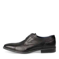 Veterschoenen ZWART B-BLAKE LEER