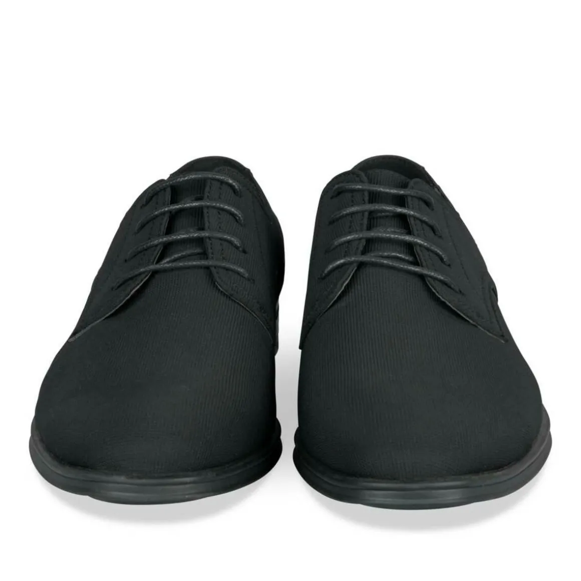 Veterschoenen ZWART DENIM SIDE