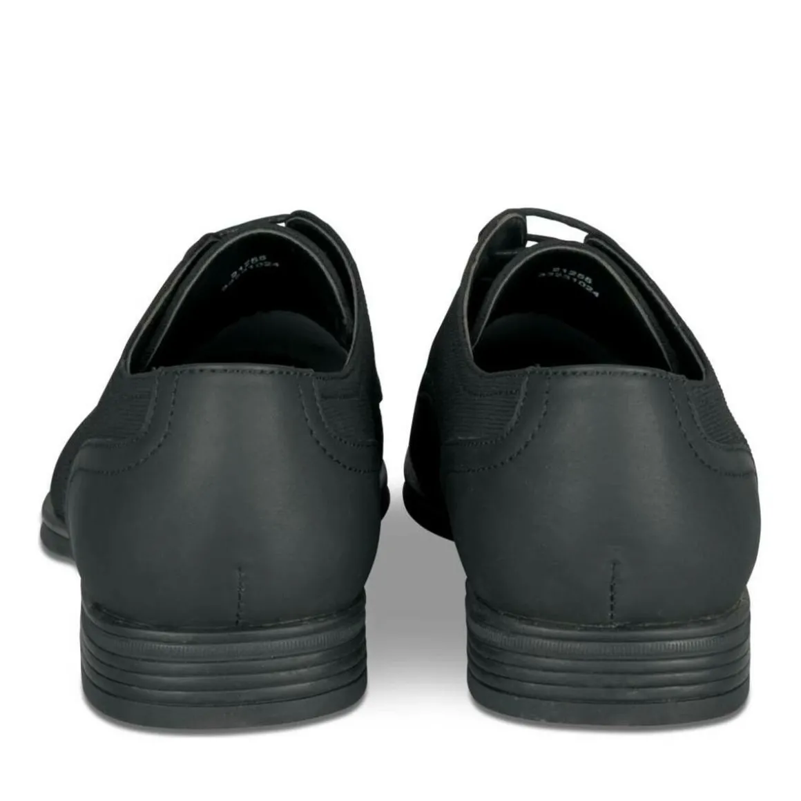 Veterschoenen ZWART DENIM SIDE