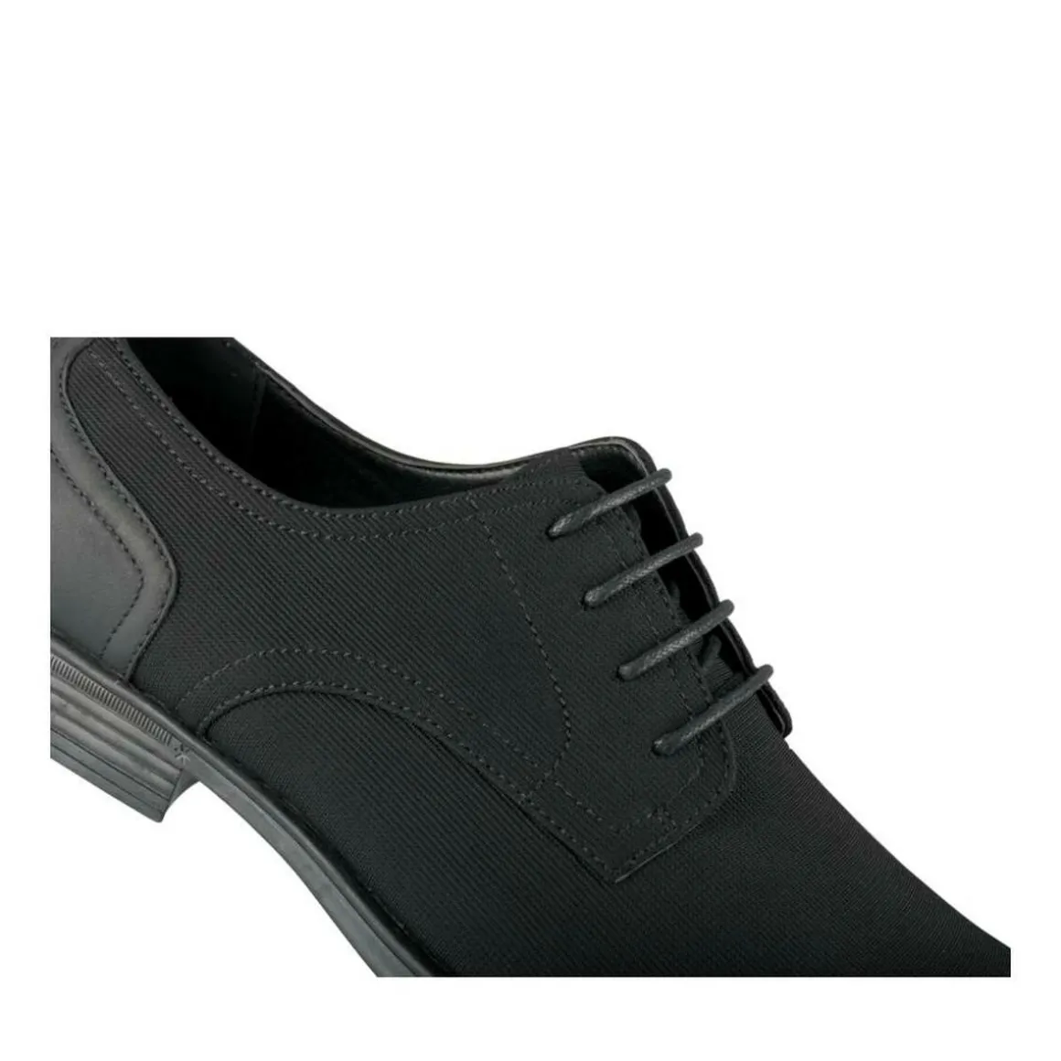 Veterschoenen ZWART DENIM SIDE
