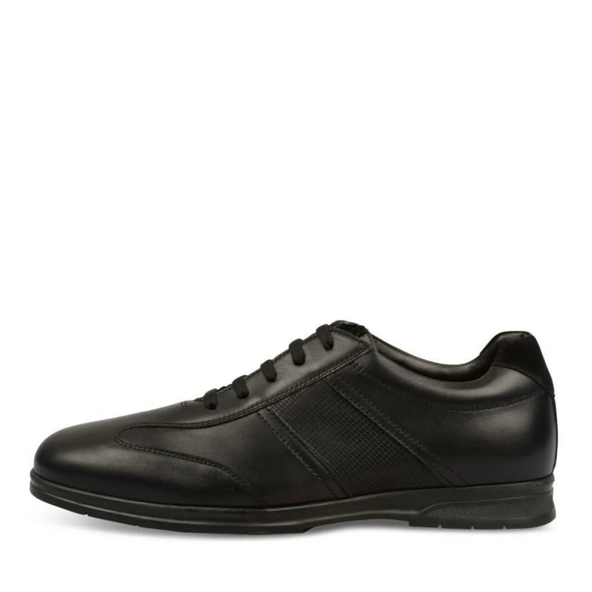 Veterschoenen ZWART NEOSOFT HEREN LEER