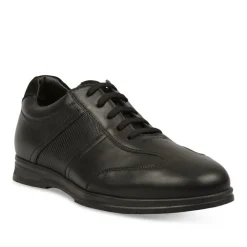 Veterschoenen ZWART NEOSOFT HEREN LEER