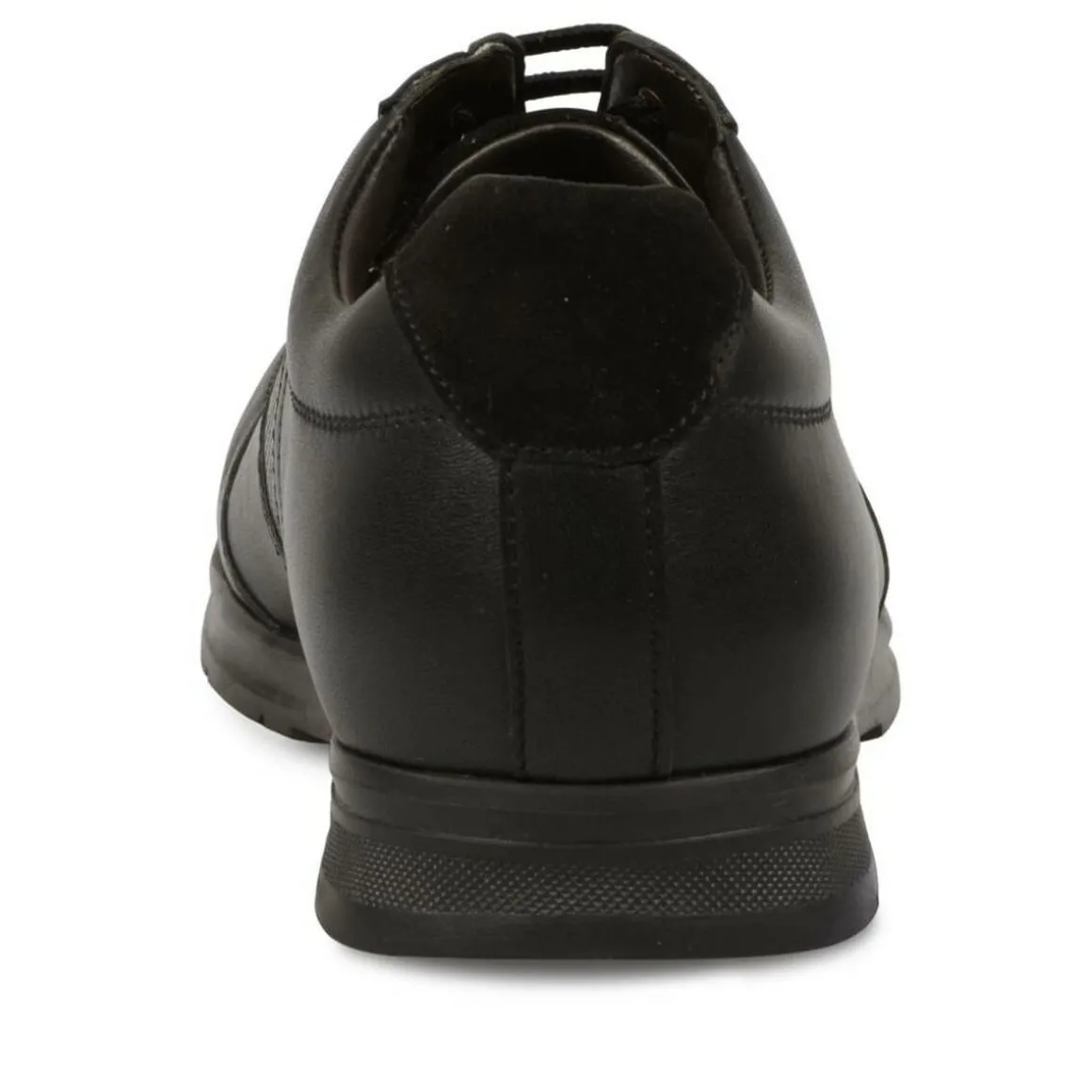 Veterschoenen ZWART NEOSOFT HEREN LEER