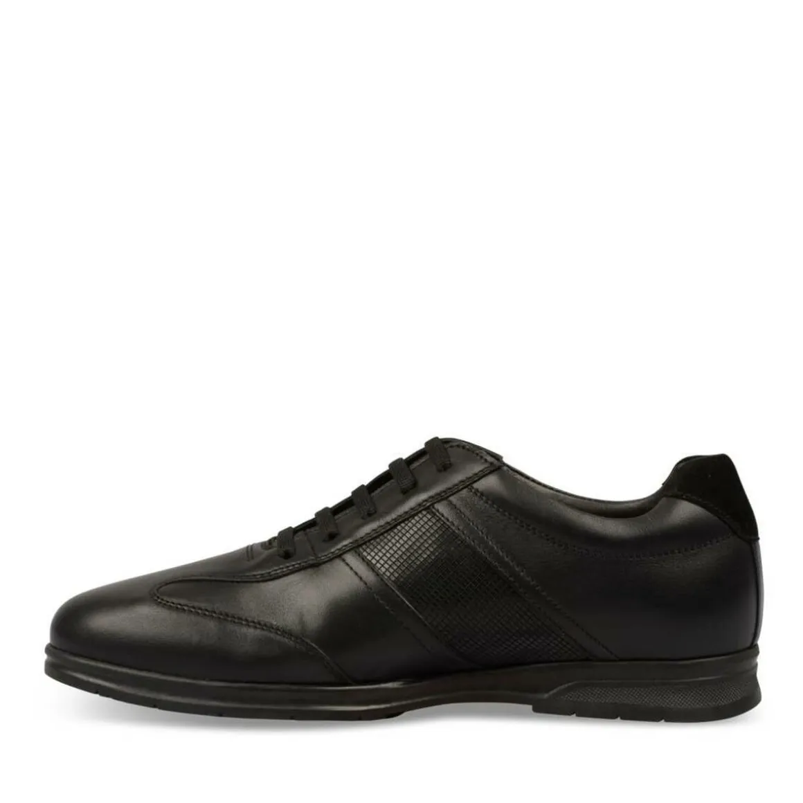 Veterschoenen ZWART NEOSOFT HEREN LEER