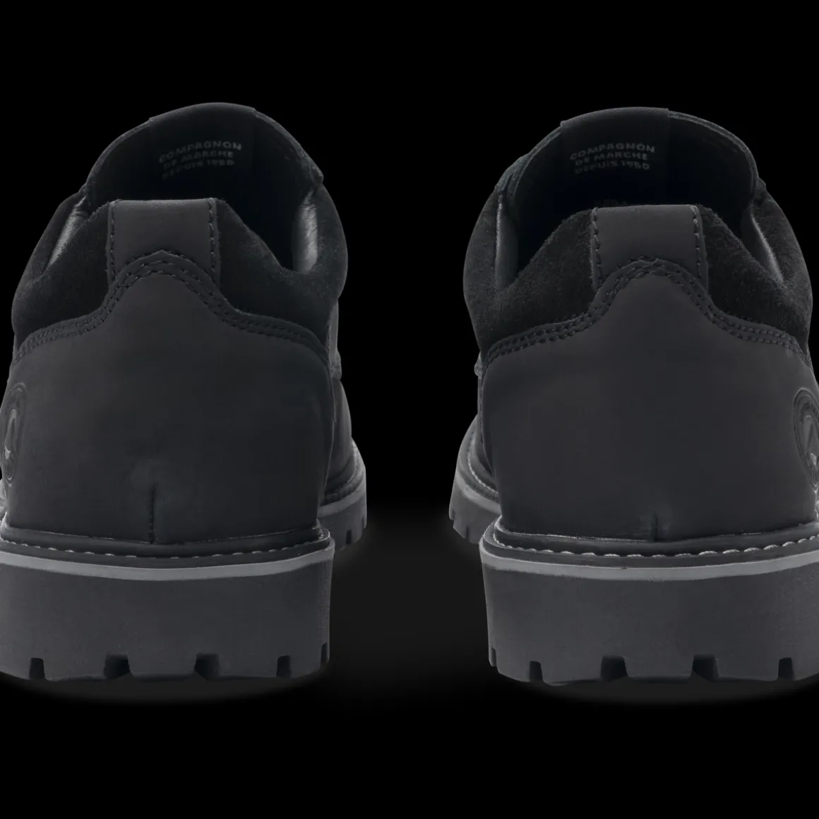 Veterschoenen ZWART PATAUGAS