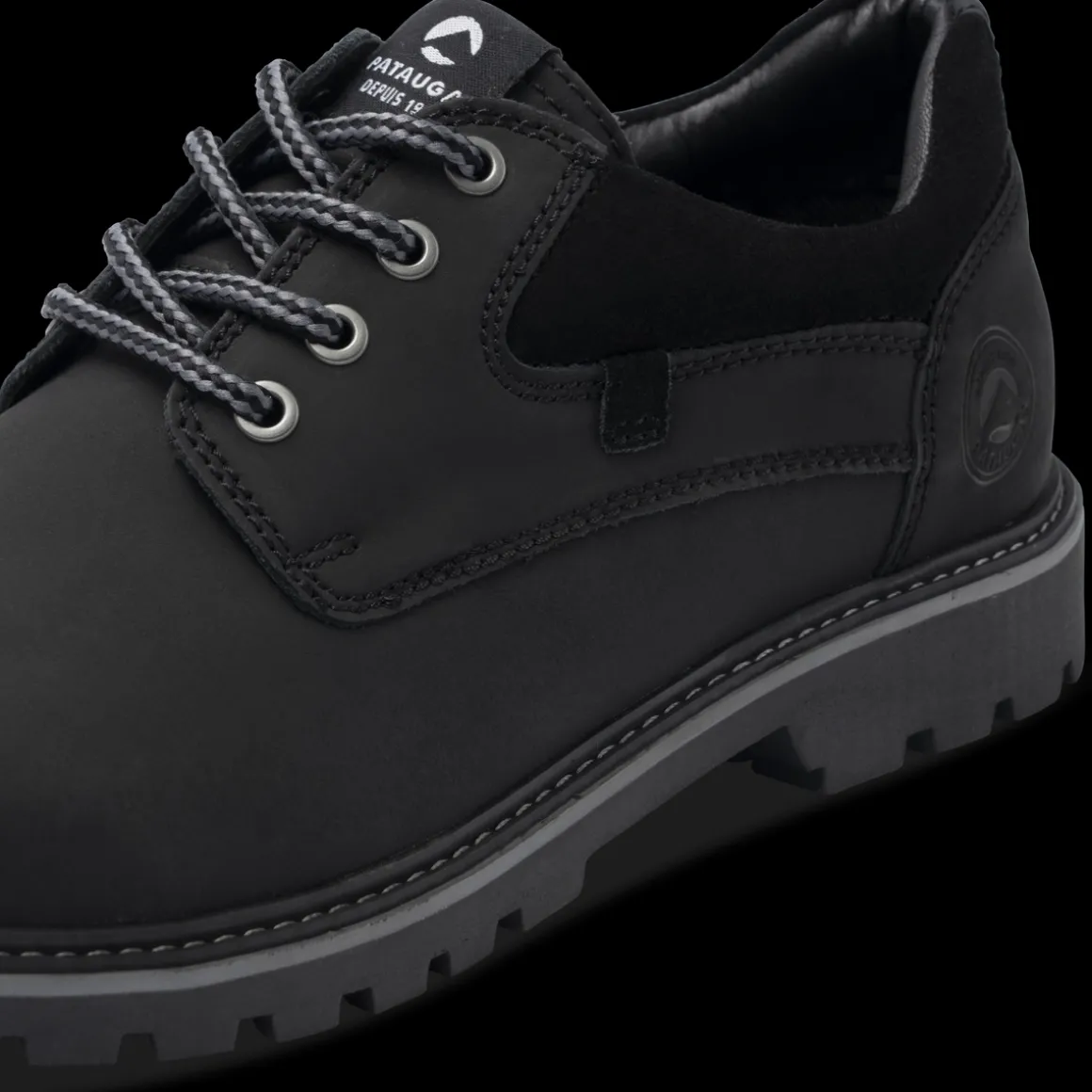 Veterschoenen ZWART PATAUGAS